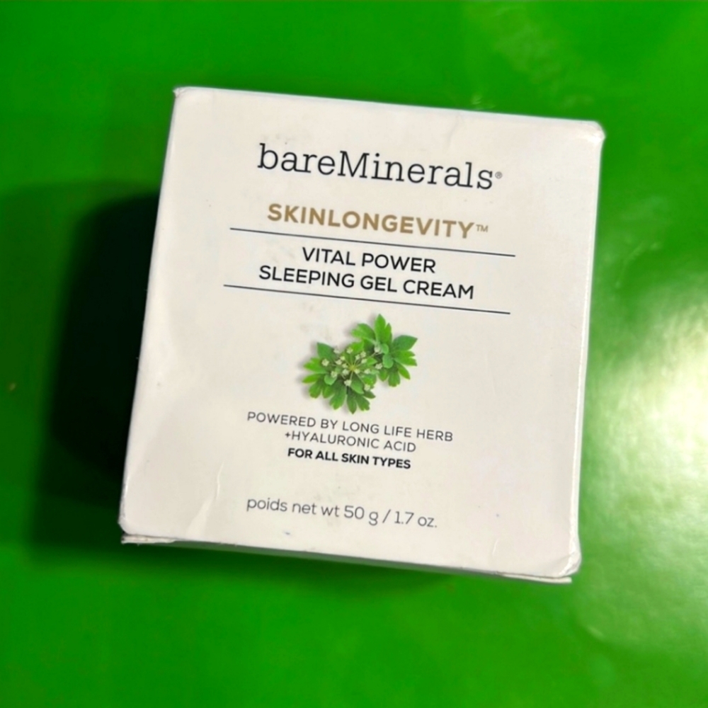 bareMinerals Skinlongevity Vital Power Sleeping Gel Cream